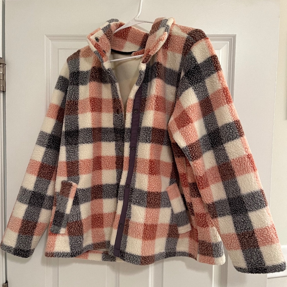Maurice’s plaid jacket